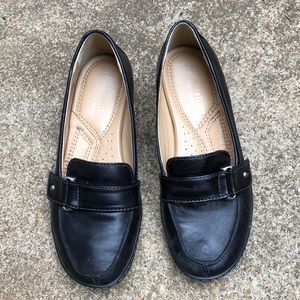 Black Slip Ons